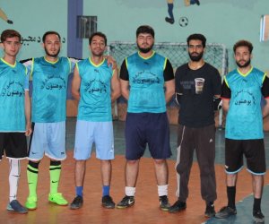 برگزاری جام فوتسال مؤسسۀ تحصیلات عالی خواجه عبدالله انصاری