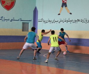 ادامه رقابت های جام فوتسال موسسه تحصیلات عالی خواجه عبدالله انصاری(رح)